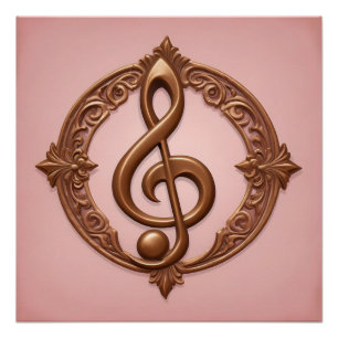 Pôster Nota de Limpeza Musical