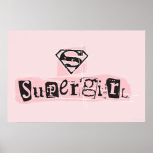 Poster Nota sobre resgate do logotipo da Supergirl