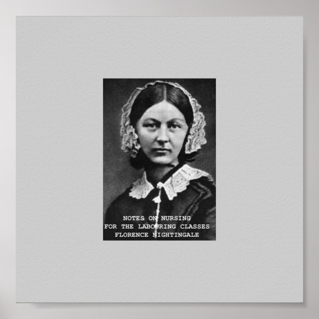Poster Notas de Florence Nightingale (Frente)