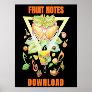 Poster Notas de Fruta Download