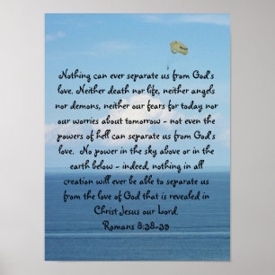 Pôster Nothing can ever separate us from...