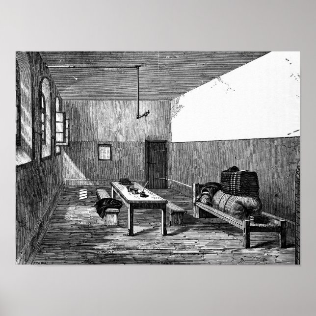 Pôster Notícias da Célula Condenada (Frente)