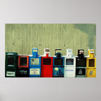 Pôster Notícias da década de 70