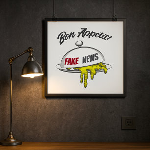 Poster Notícias Falsas