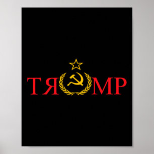 Poster Notícias Não Falso Trump Rússia 1