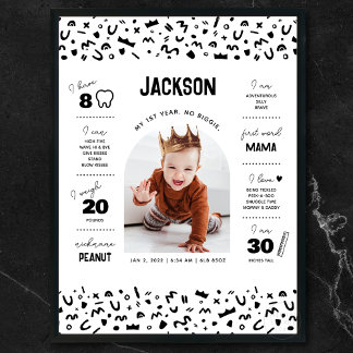 Poster Notoriamente Um Bebê Milestone