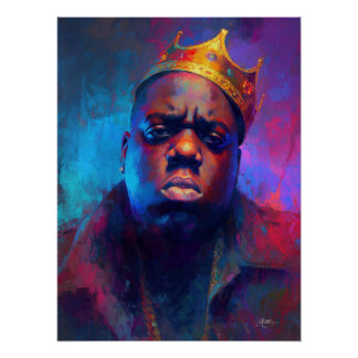 Pôster Notorious B.I.G. – Brooklyn’s King of Hip-Hop