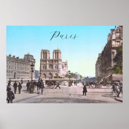 Poster Notre-Dame de Paris (1890)