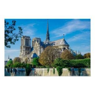 Pôster Notre Dame de Paris, França