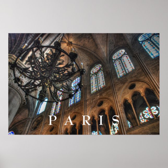 Poster Notre Dame Interior (Frente)