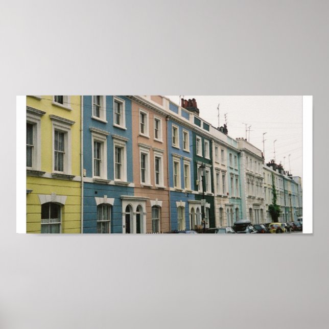 Poster Notting Hill Londres (Frente)