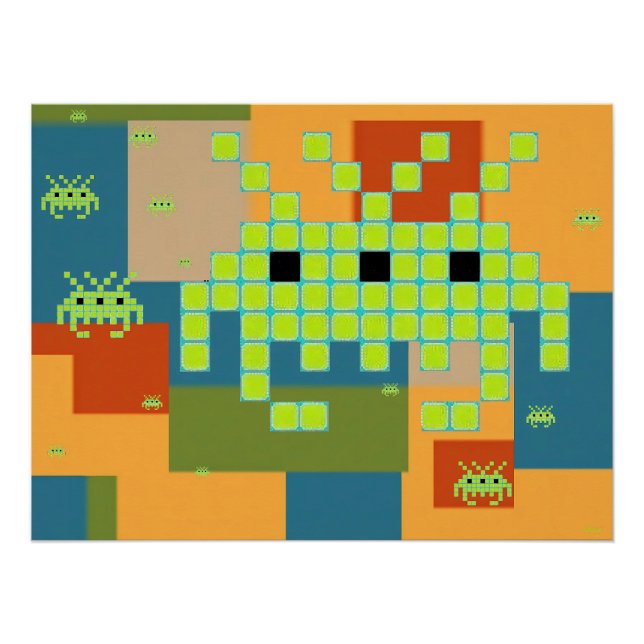 Pôster Nova Armada Espacial (Frente)