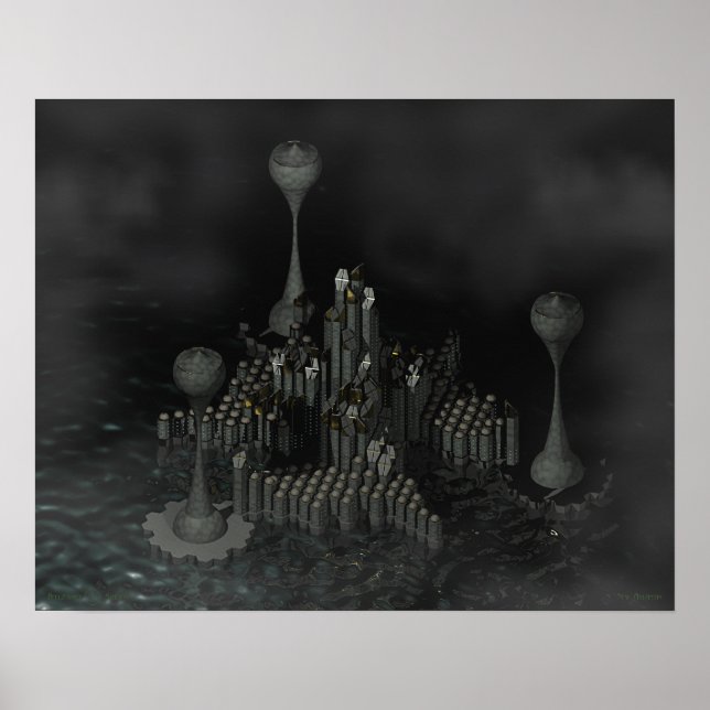 Poster Nova Atlântida (Frente)