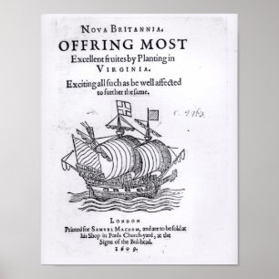 Poster Nova Bretanha. Oferecendo Frutas Mais Excelentes