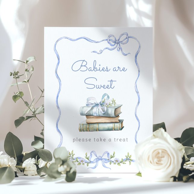 Poster Nova Capítulo Laço Azul Bebês são doces (Criador carregado)