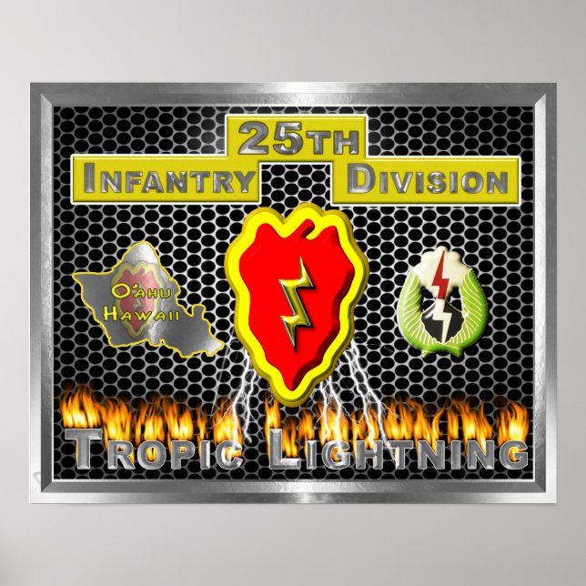 Poster Nova Divisão de Infantaria de 25 (Frente)