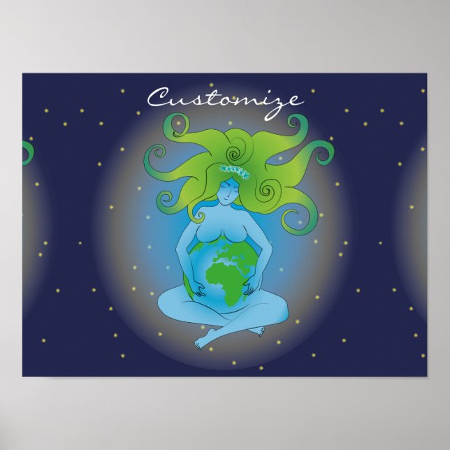 Poster Nova Era Gaia Deusa Thunder_Cove (Frente)