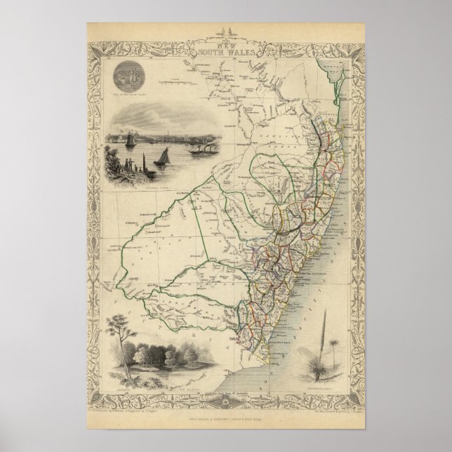 Pôster Nova Gales do Sul (Frente)