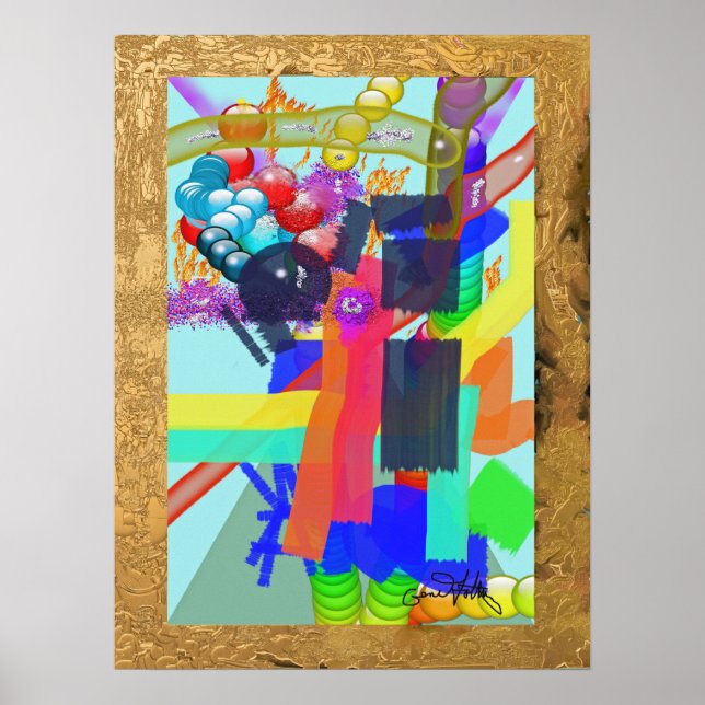 Pôster Nova geometria (Frente)