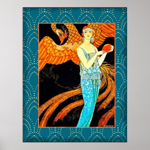 Poster Nova Georges Barbier Art Deco