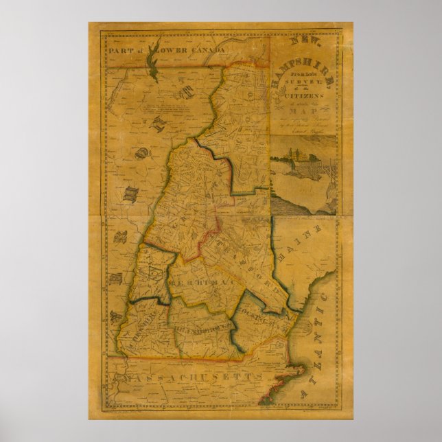 Pôster Nova Hampshire 4 (Frente)