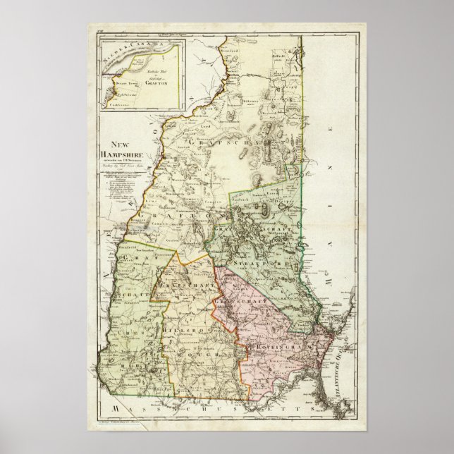 Pôster Nova Hampshire 6 (Frente)