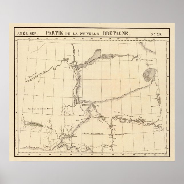 Pôster Nova Inglaterra, América 25 (Frente)