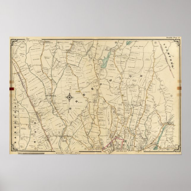 Pôster Nova Iorque 2 Norte (Frente)