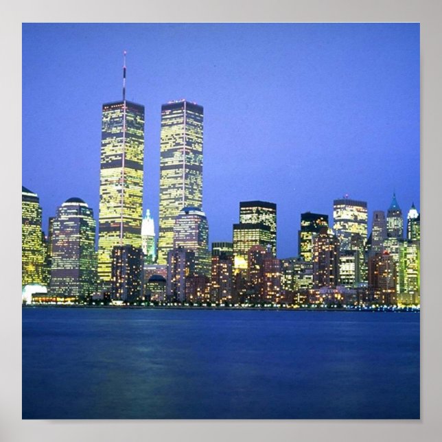 Pôster Nova Iorque à noite (Frente)