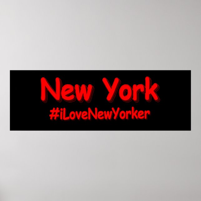 Poster "Nova Iorque" Design. Comprar Agora (Frente)
