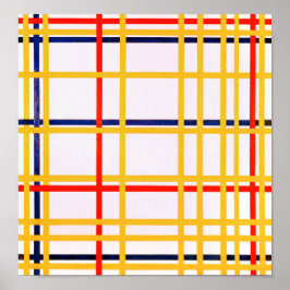 Poster NOVA IORQUE I | Piet Mondrian |