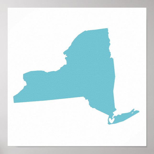 Poster Nova Iorque, New York Love (Frente)