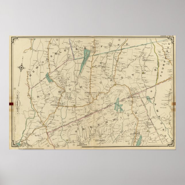 Pôster Nova Iorque Norte (Frente)