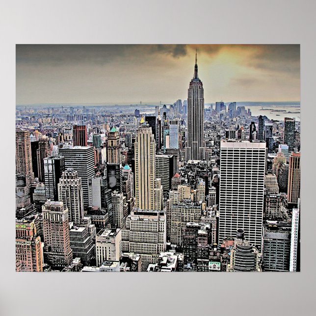Poster Nova Iorque, Nova Iorque (Frente)