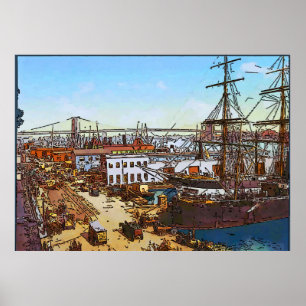 Pôster Nova Iorque, Porto Velho