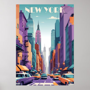 Poster Nova Iorque poster, nova arte do horizonte, manhat