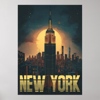 Poster Nova Iorque poster, nova arte do horizonte, manhat