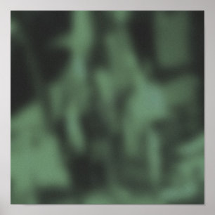 Poster Nova Iorque Verde-Sombra - Multidão de Hora de Cor