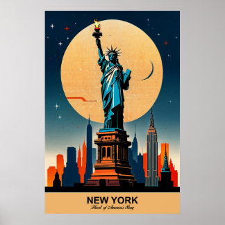 Poster Nova Iorque: Viagem do Coração da História America
