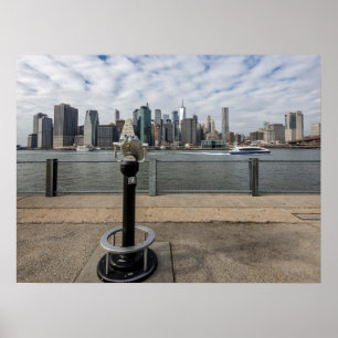 Poster Nova Iorque View do Brooklyn