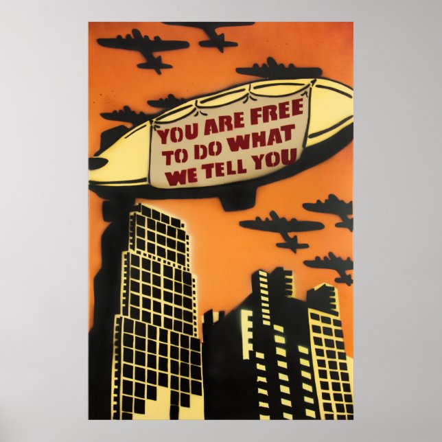 Pôster Nova Ordem Mundial (Frente)