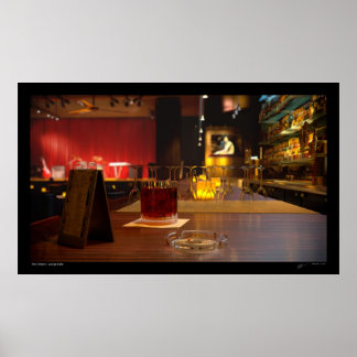 Poster Nova Orleans - Bar e Lounge 3D