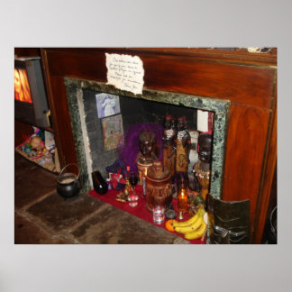 Pôster Nova Orleans VooDoo Altar