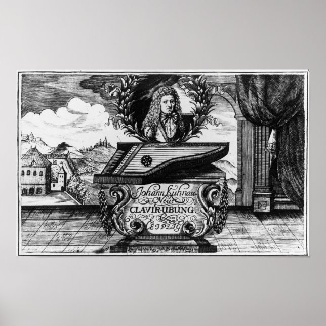 Poster Nova Prática de Piano, 1689 (Frente)