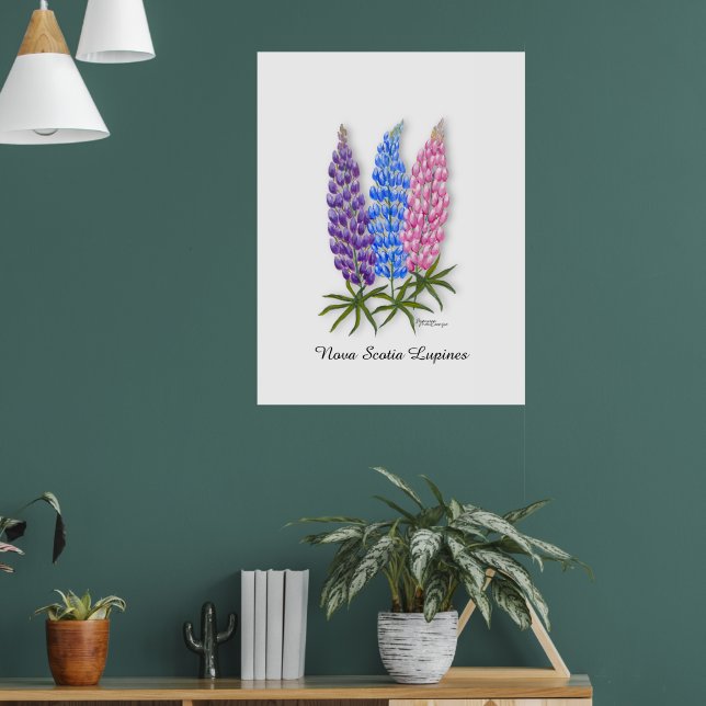Poster Nova Scotia Lupines (Sala de Estar 1)