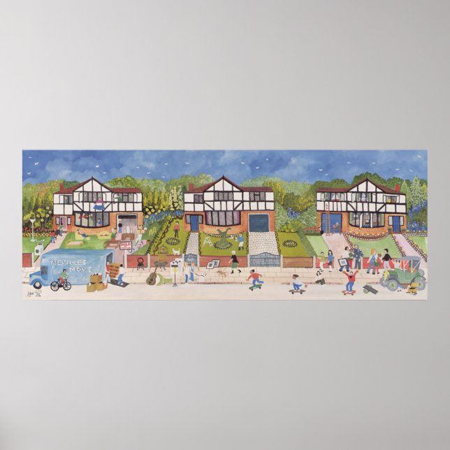 Pôster Nova vizinhança (Frente)