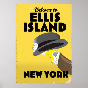 Poster Nova York Ellis Island