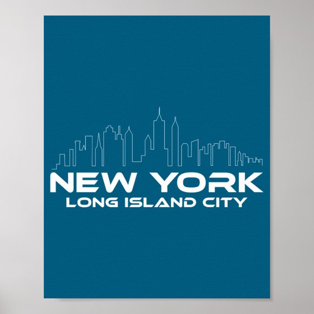 Poster Nova York Long Island City _1 (Frente)