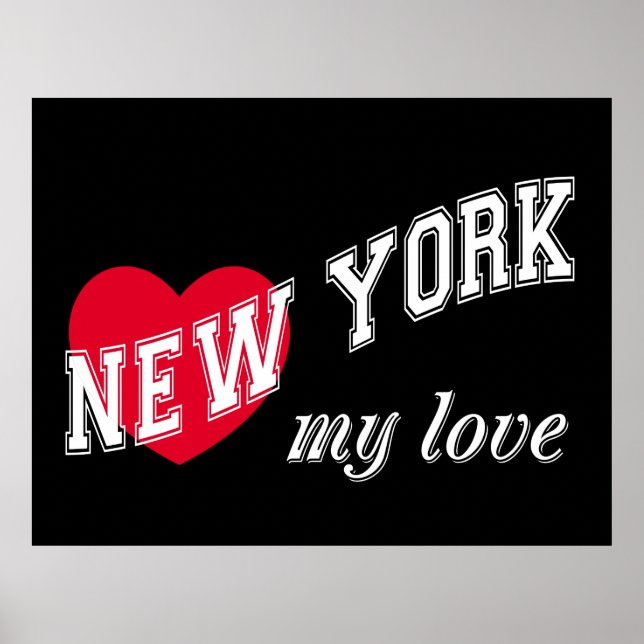Poster Nova York meu amor (Frente)