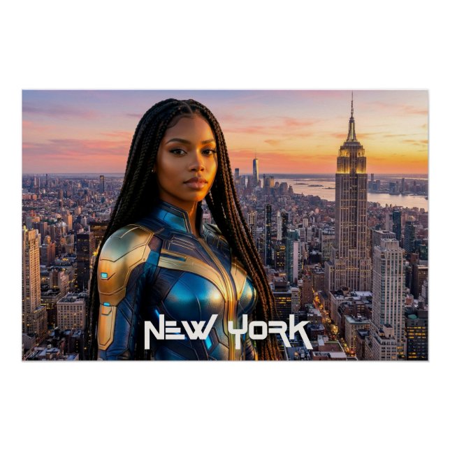 PÔSTER NOVA YORK - NYC - (Frente)